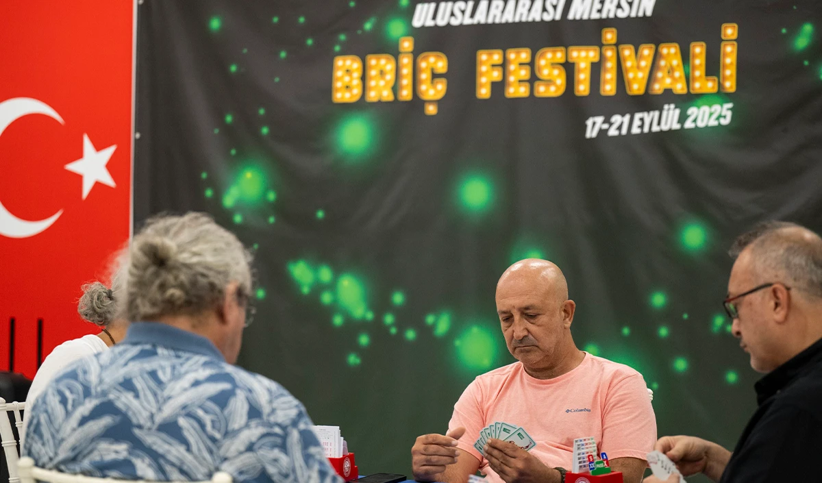 Uluslararası Mersin Briç Festivali başladı