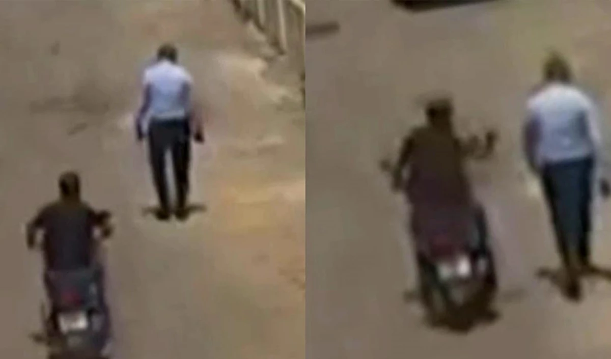 Yolda giden şahsın koluna bı&ccedil;akla kesik atan ş&uuml;pheli yakalandı