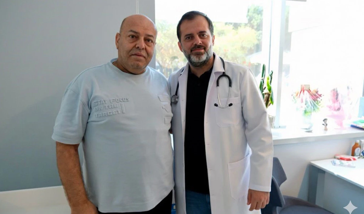 Yurt dışından gelen mide kanseri hastası Mersin’de sağlığına kavuştu