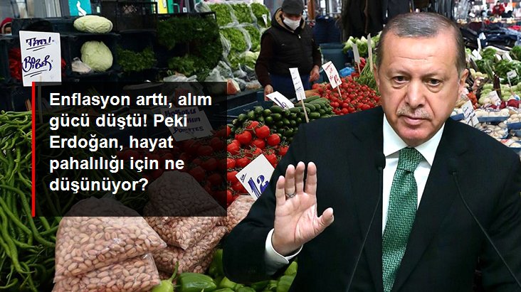 Cumhurbaşkanı Erdoğan'dan hayat pahalılığı yorumu